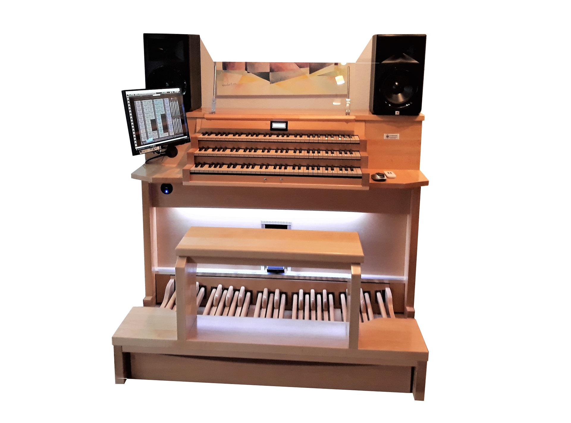 Schlanke Studio Orgeln